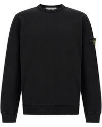 Stone Island - 'badge ' Sweatshirt - Lyst