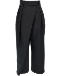 Loewe - 'Cropped Wrap' Pants - Lyst