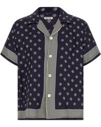 Bode - 'foyer Diamond' Shirt - Lyst