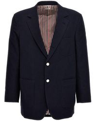 Thom Browne - Blazer A Righe - Lyst