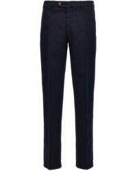 Brunello Cucinelli - Cotton Trousers - Lyst