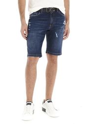 Dolce & Gabbana Denim Bermuda Shorts - Blue