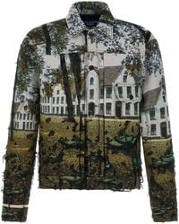 Junya Watanabe - Jacquard Square Jacket - Lyst