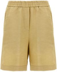 Nude - Linen Bermuda Shorts - Lyst
