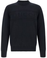 Gucci - Pullover Mit Intarsienmuster - Lyst