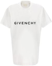 Givenchy - T-Shirt Mit Logodruck - Lyst