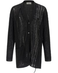Yohji Yamamoto - Lace Up Cardigan - Lyst