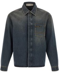 Golden Goose - 'journey Roger' Denim Shirt - Lyst