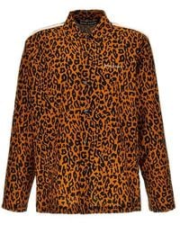 Palm Angels - Camicia 'Cheetah Track' - Lyst