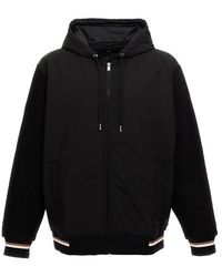 BOSS - 'Sommers 66' Hooded Jacket - Lyst