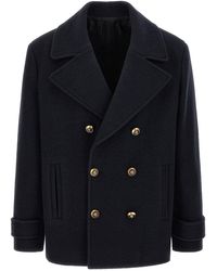 Balmain - Wool Caban - Lyst