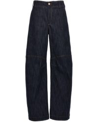 Brunello Cucinelli - 'curved' Jeans - Lyst