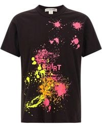 Comme des Garçons - Paint Splash T-shirt - Lyst