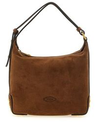 Tod's - Borsa A Spalla 'Gommini' Mini - Lyst