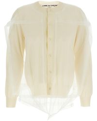 Comme des Garçons - Tulle Cardigan - Lyst