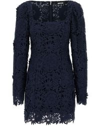 ROTATE BIRGER CHRISTENSEN - '3d Lace Ls Mini' Dress - Lyst