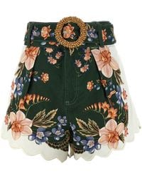 FARM Rio - 'green Berry Garden' Shorts - Lyst