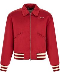 Second/Layer - 'aces Satin Club' Bomber Jacket - Lyst