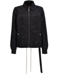 Rick Owens - Giacca 'Zipfront' - Lyst