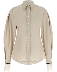 Brunello Cucinelli - 'shiny Cuffs' Shirt - Lyst