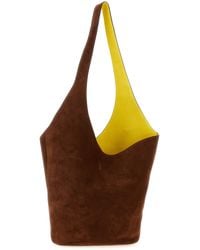 Alberta Ferretti - Suede Shoulder Bag - Lyst