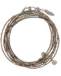 Brunello Cucinelli - Glass Beads Bracelet - Lyst
