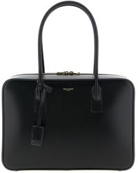 Saint Laurent - Umhängetasche "Sac De Jour In Box" - Lyst