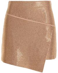 ANDREADAMO - Sequin Knit Skirt - Lyst