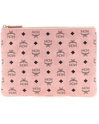 MCM - 'pouch' Medium Shoulder Bag - Lyst