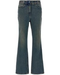 Givenchy - Chain Jeans With Logo - Lyst