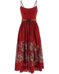 Zimmermann - Rhiannon Corset Midi Dress - Lyst