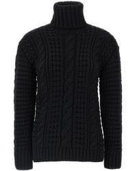 Moncler Genius - Moncler X Edward Enninful Tricot Turtleneck Sweater - Lyst