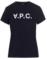 A.P.C. - 'vpc' T-shirt - Lyst