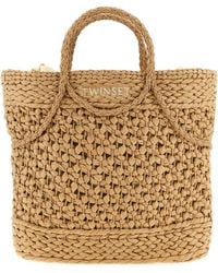 Twinset - Straw Shopping Bag - Lyst