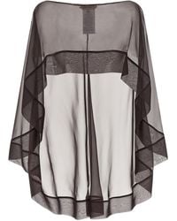 Alberta Ferretti - Schal Aus Chiffon - Lyst