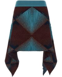 Kiko Kostadinov - 'ikat Argyle' Skirt - Lyst
