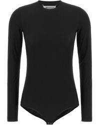 Maison Margiela - Long Sleeves Crew Neck Bodysuit - Lyst