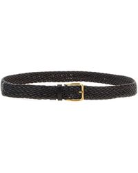 Brunello Cucinelli - Braided Leather Belt - Lyst