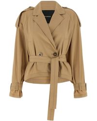 Pinko - 'tanya' Trench Coat - Lyst