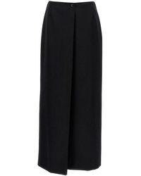 Givenchy - Long Skirt Back Slit - Lyst