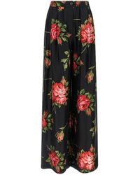 Dolce & Gabbana - 'bouquet Rose' Pants - Lyst