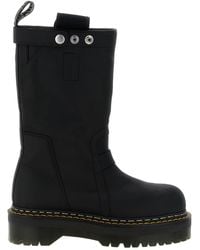 Rick Owens - 'quad Sole Pull On' Dr.martens X Rickowens Boots - Lyst