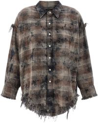 R13 - Fringed Shirt - Lyst