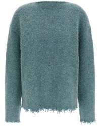 Jil Sander - Fringed Sweater - Lyst