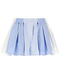 Alexander Wang - 'pleated Boxer' Shorts - Lyst
