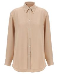 Brioni - Camicia Cady Seta - Lyst