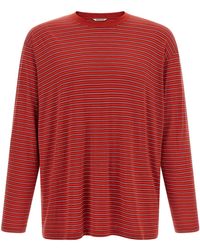 AURALEE - Striped Sweater - Lyst