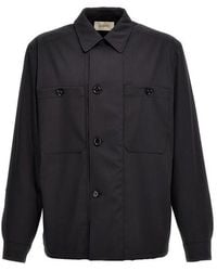 Lemaire - Overshirt 'soft Military' - Lyst