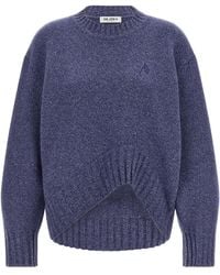 The Attico - Asymmetrical Hem Sweater - Lyst