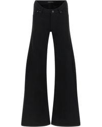 Balenciaga - Curved Waist Jeans - Lyst